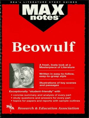 cover image of Beowulf: MAXNotes Literature Guide